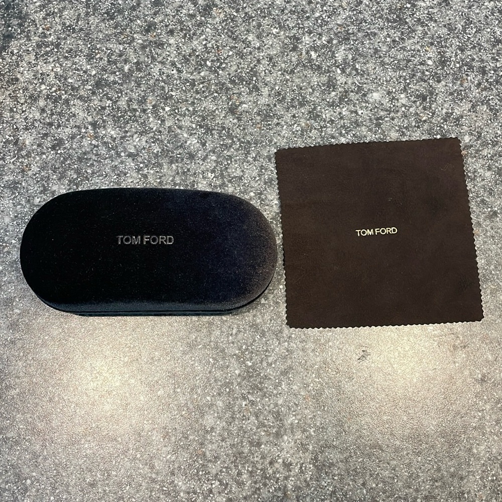 Tom Ford Sunglasses Case w/ Cloth